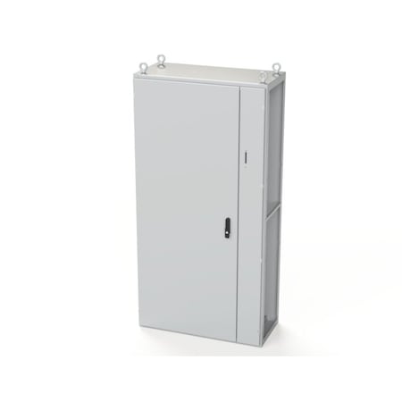 Saginaw Control & Engineering 3 Point Latch with Coinproof/Padlocking Swing Handle Electrical Enclosures, 78.74 in H, 18 in D SCE-SD201005LG